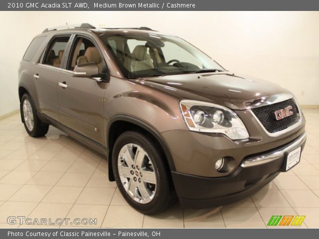 2010 GMC Acadia SLT AWD in Medium Brown Metallic