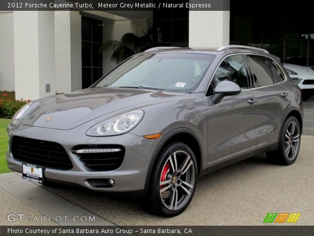 2012 Porsche Cayenne Turbo in Meteor Grey Metallic