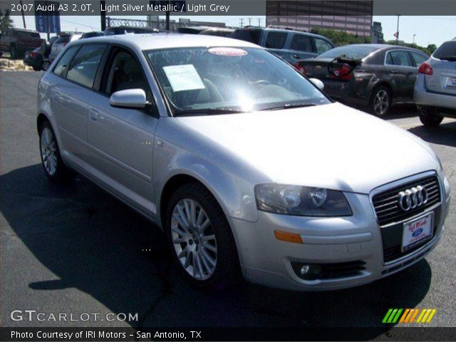 2007 Audi A3 2.0T in Light Silver Metallic