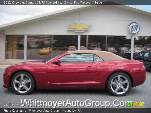 2012 Chevrolet Camaro SS/RS Convertible in Crystal Red Tintcoat