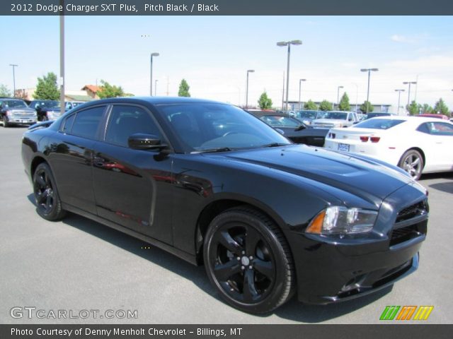 2012 Dodge Charger SXT Plus in Pitch Black
