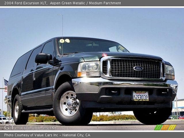 2004 Ford Excursion XLT in Aspen Green Metallic