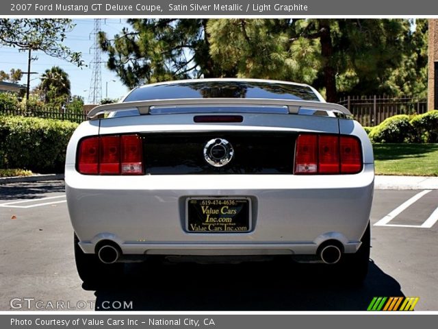 2007 Ford Mustang GT Deluxe Coupe in Satin Silver Metallic