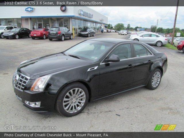 2012 Cadillac CTS 3.6 Sedan in Black Raven