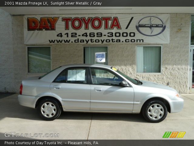 2001 Mazda Protege LX in Sunlight Silver Metallic