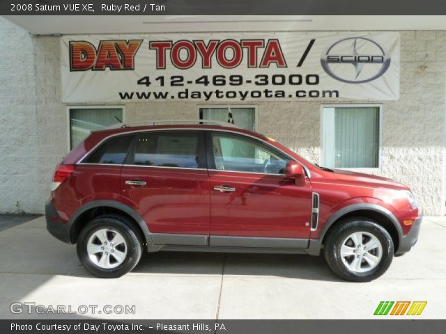 2008 Saturn VUE XE in Ruby Red