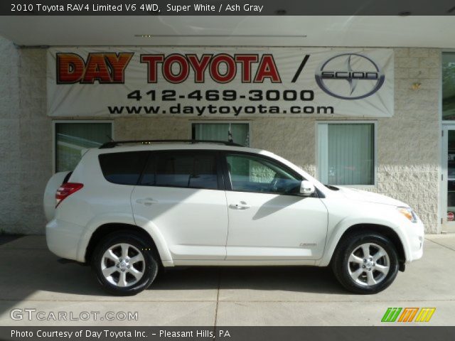 2010 Toyota RAV4 Limited V6 4WD in Super White