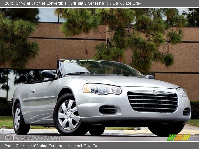 2005 Chrysler Sebring Convertible in Brilliant Silver Metallic