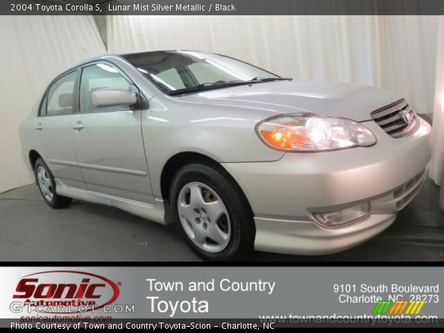 2004 Toyota Corolla S in Lunar Mist Silver Metallic