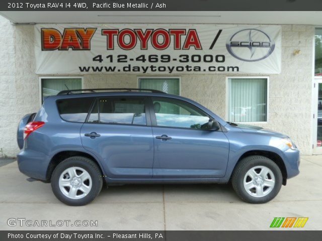 2012 Toyota RAV4 I4 4WD in Pacific Blue Metallic