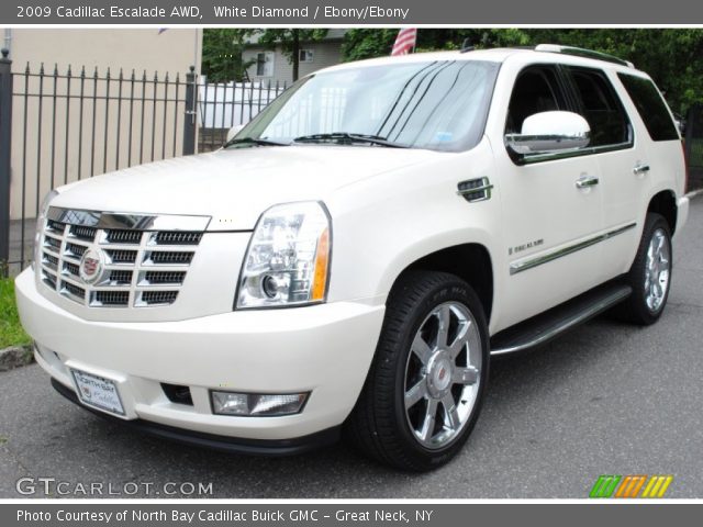 2009 Cadillac Escalade AWD in White Diamond