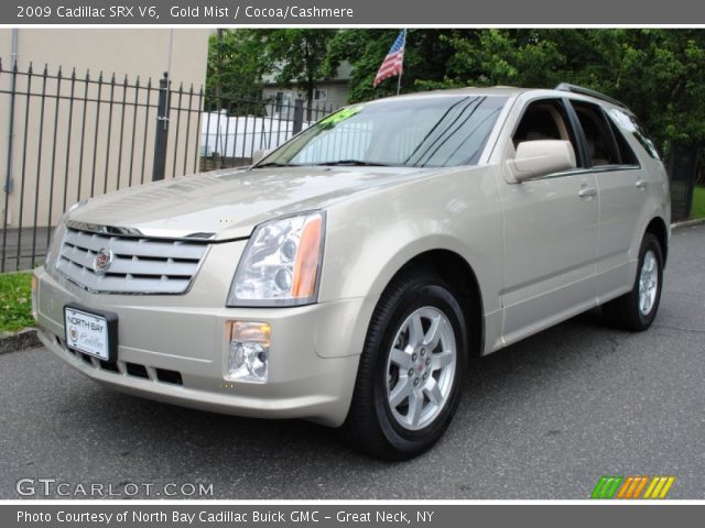 2009 Cadillac SRX V6 in Gold Mist