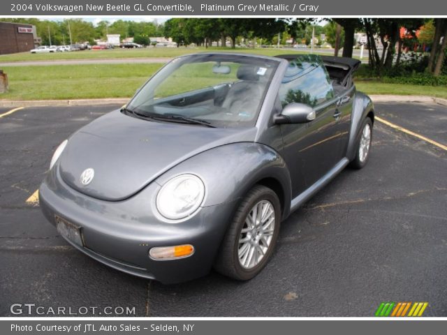 2004 Volkswagen New Beetle GL Convertible in Platinum Grey Metallic