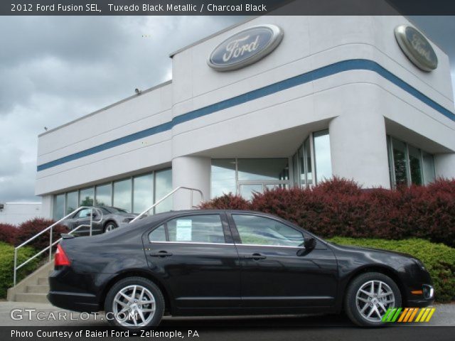 2012 Ford Fusion SEL in Tuxedo Black Metallic