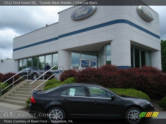 2012 Ford Fusion SEL in Tuxedo Black Metallic