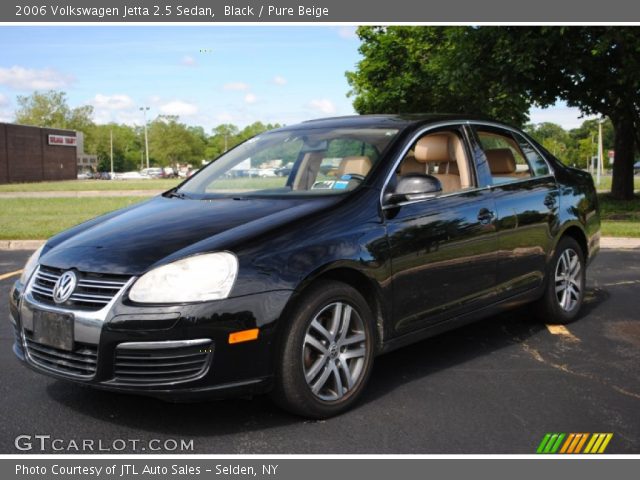 2006 Volkswagen Jetta 2.5 Sedan in Black