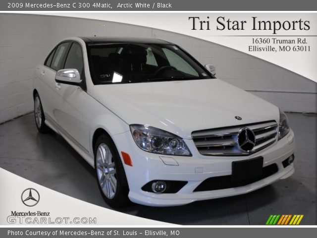 2009 Mercedes-Benz C 300 4Matic in Arctic White