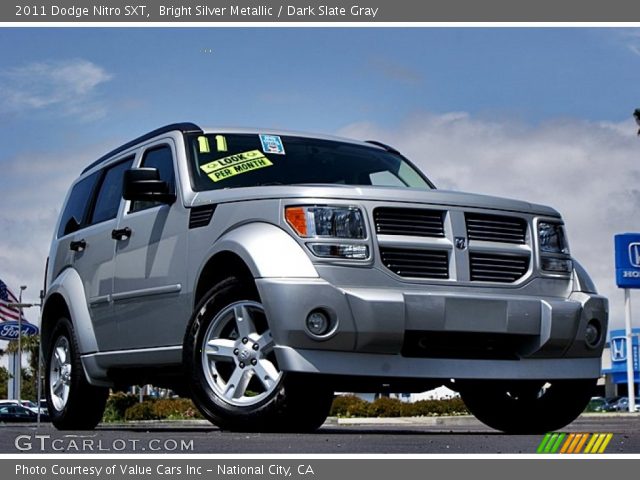 2011 Dodge Nitro SXT in Bright Silver Metallic