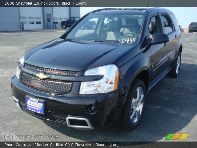 2008 Chevrolet Equinox Sport in Black