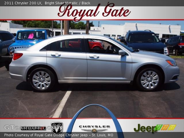 2011 Chrysler 200 LX in Bright Silver Metallic