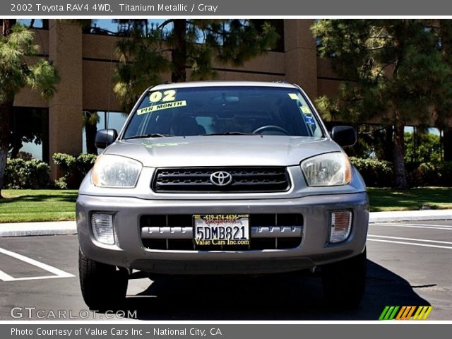 2002 Toyota RAV4 4WD in Titanium Metallic