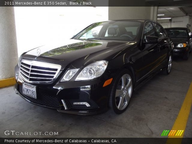 2011 Mercedes-Benz E 350 Sedan in Black
