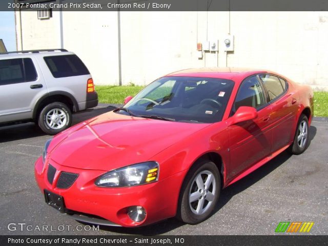 2007 Pontiac Grand Prix Sedan in Crimson Red