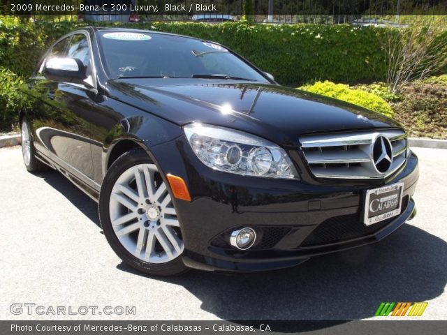 2009 Mercedes-Benz C 300 Luxury in Black