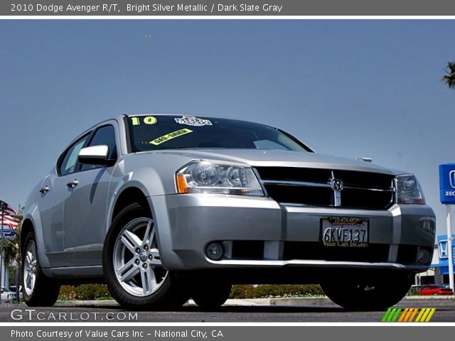 2010 Dodge Avenger R/T in Bright Silver Metallic