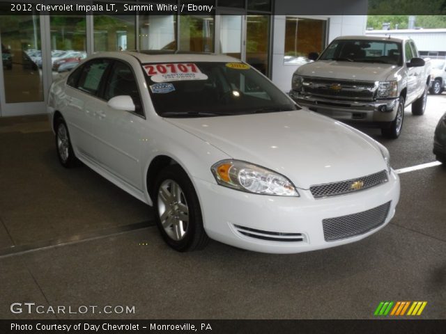 2012 Chevrolet Impala LT in Summit White