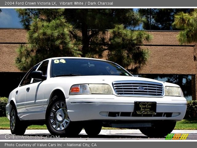 2004 Ford Crown Victoria LX in Vibrant White