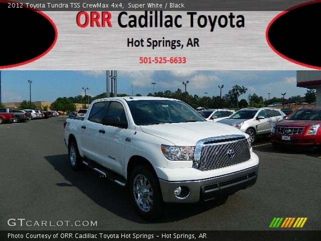 2012 Toyota Tundra TSS CrewMax 4x4 in Super White