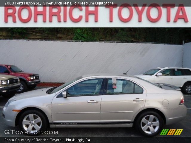2008 Ford Fusion SE in Silver Birch Metallic