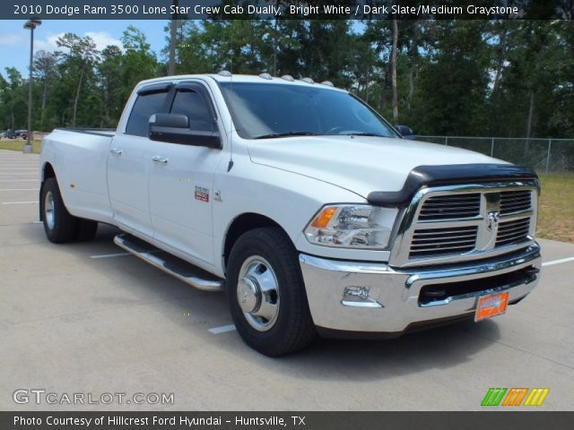 2010 Dodge Ram 3500 Lone Star Crew Cab Dually in Bright White