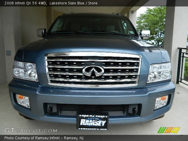 2008 Infiniti QX 56 4WD in Lakeshore Slate Blue