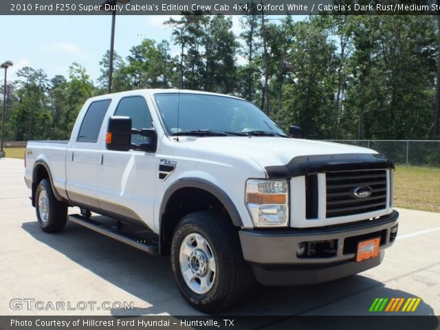 2010 Ford F250 Super Duty Cabela's Edition Crew Cab 4x4 in Oxford White