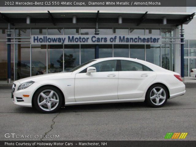 2012 Mercedes-Benz CLS 550 4Matic Coupe in Diamond White Metallic