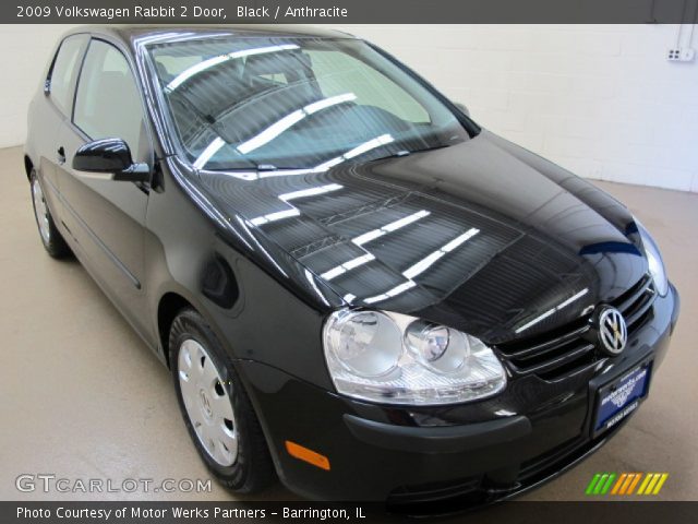 2009 Volkswagen Rabbit 2 Door in Black