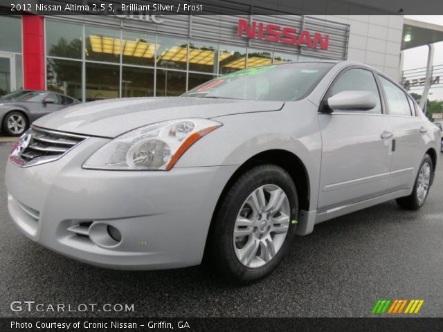 2012 Nissan Altima 2.5 S in Brilliant Silver