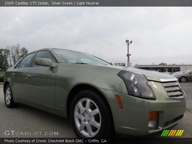 2005 Cadillac CTS Sedan in Silver Green