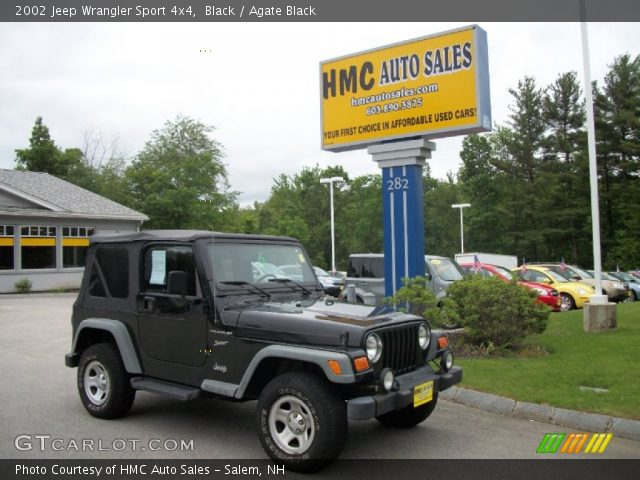 2002 Jeep Wrangler Sport 4x4 in Black