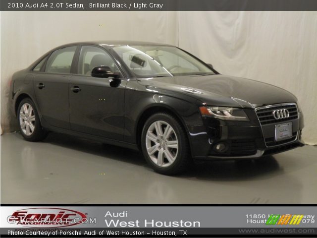 2010 Audi A4 2.0T Sedan in Brilliant Black