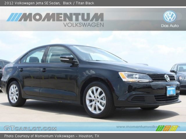 2012 Volkswagen Jetta SE Sedan in Black
