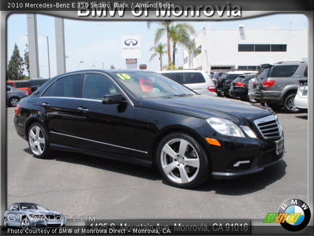 2010 Mercedes-Benz E 350 Sedan in Black