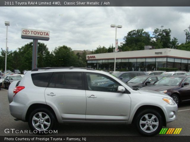 2011 Toyota RAV4 Limited 4WD in Classic Silver Metallic