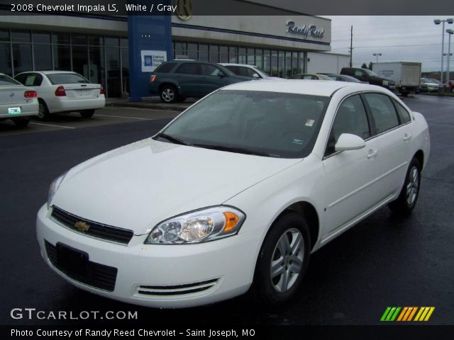2008 Chevrolet Impala LS in White