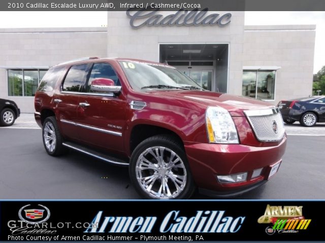 2010 Cadillac Escalade Luxury AWD in Infrared