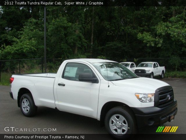 2012 Toyota Tundra Regular Cab in Super White