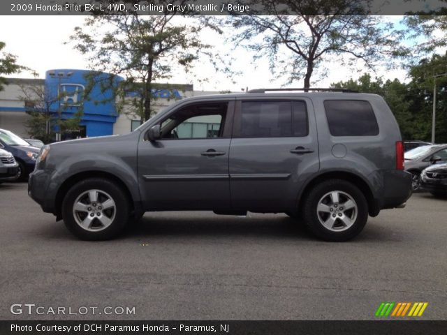 2009 Honda Pilot EX-L 4WD in Sterling Gray Metallic