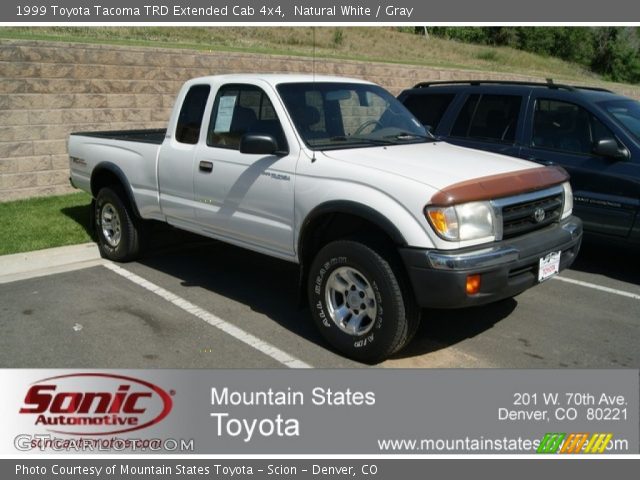 1999 Toyota Tacoma TRD Extended Cab 4x4 in Natural White
